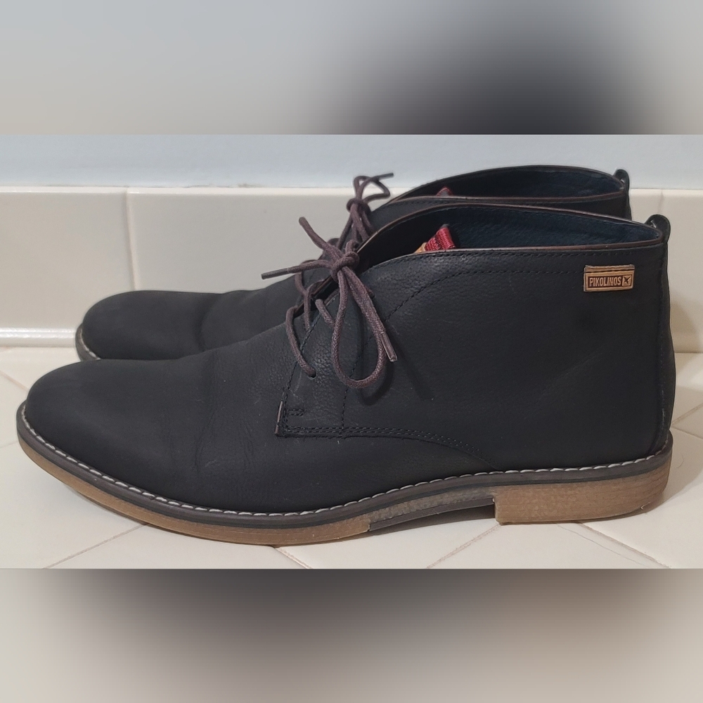 Pikolinos Black Irun Chukka Boot Men's Size 43/US 9-9.5